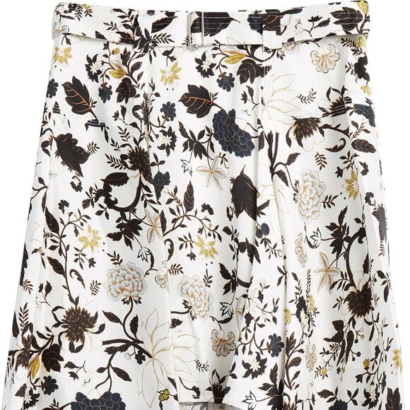 A.L.C. Asymmetrical Silk Skirt - Picture 1 of 8